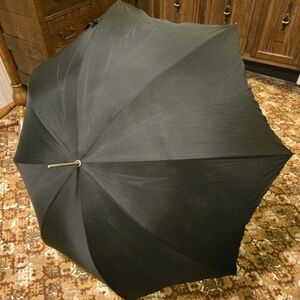 Vintage black umbrella